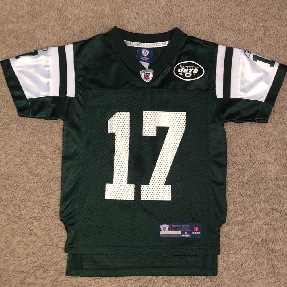 Boy’s reebok ny jets braylon edwards jersey small